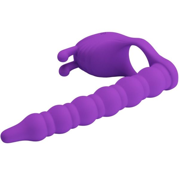 PRETTY LOVE - BLACKNEY ANÃIS PARA PÃNIS COM PLUG VIBRADOR - Image 4