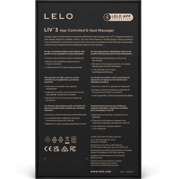 LELO -  LIVâ¢ 3 ESTIMULADOR G-SPOT VIOLETA - Image 4