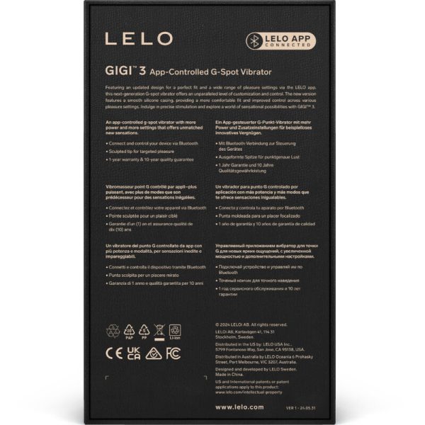 LELO - GIGIâ¢ 3 VIBRADOR G-SPOT ROSA - Image 4