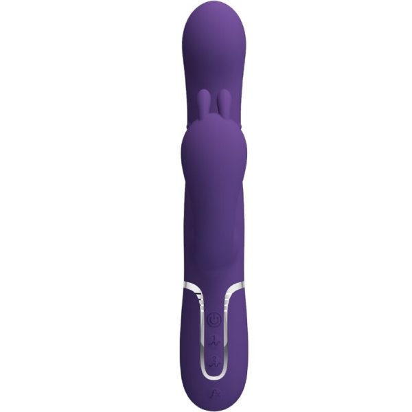 PRETTY LOVE - CAMMY TRIPLO VIBRADOR MULTIFUNÃÃO 4 EM 1 ROXO - Image 2