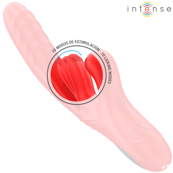 INTENSE - KAROL MULTIFUNÃÃO VIBRADOR IMPULSO & ESTIMULAÃÃO & SUCÃÃO VERMELHO - Image 4