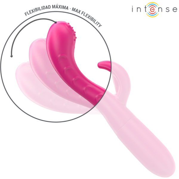 INTENSE - AMARA VIBRADOR COM LÃNGUA ESTIMULANTE 10 VIBRAÃÃES ROSA - Image 4