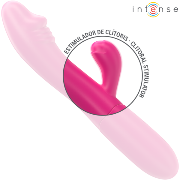 INTENSE - IVY VIBRADOR FLEXÃVEL 10 VIBRAÃÃES COM LÃNGUA ESTIMULANTE ROSA - Image 4