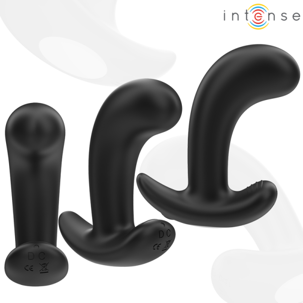 INTENSE - CHANDLER ANAL PLUG 10 VIBRAÃÃES PRETO CONTROLE REMOTO - Image 3