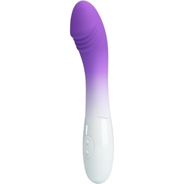 PRETTY LOVE - VIBRADOR ELEMENTAL PONTO G 30 VIBRAÃÃES ROXO