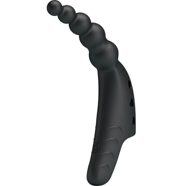 PRETTY LOVE - VIBRADOR DE DEDO JORDIN 10 VIBRAÃÃES PRETO - Image 2