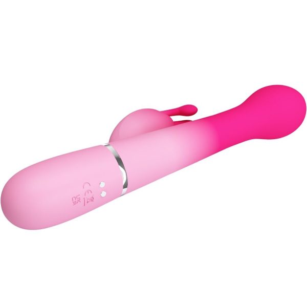 PRETTY LOVE - DEJON 3 EM 1 MULTIFUNCIONAL RABBIT VIBRADOR ROSA - Image 6