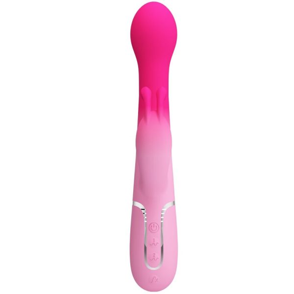 PRETTY LOVE - DEJON 3 EM 1 MULTIFUNCIONAL RABBIT VIBRADOR ROSA - Image 3