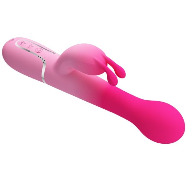 PRETTY LOVE - DEJON 3 EM 1 MULTIFUNCIONAL RABBIT VIBRADOR ROSA - Image 7