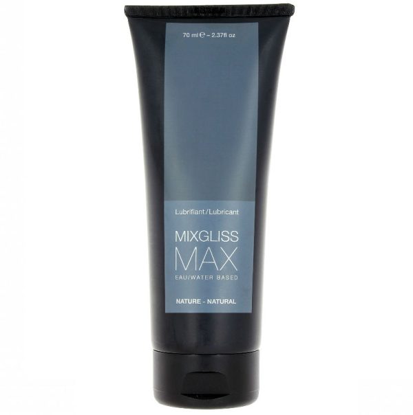 MIXGLISS - LUBRIFICANTE ANAL À BASE DE ÁGUA MAX NATURAL 70ML