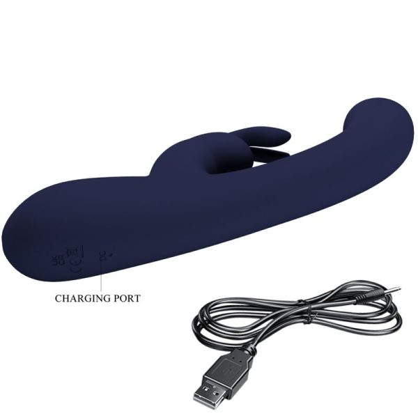 PRETTY LOVE - VIBRADOR DE COELHO LAMAR E PONTO G AZUL - Image 7