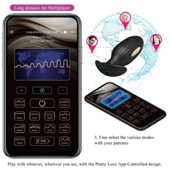 PRETTY LOVE - PLUG ANAL CONTROLADO POR APLICATIVO JEFFERSON PRETO - Image 14