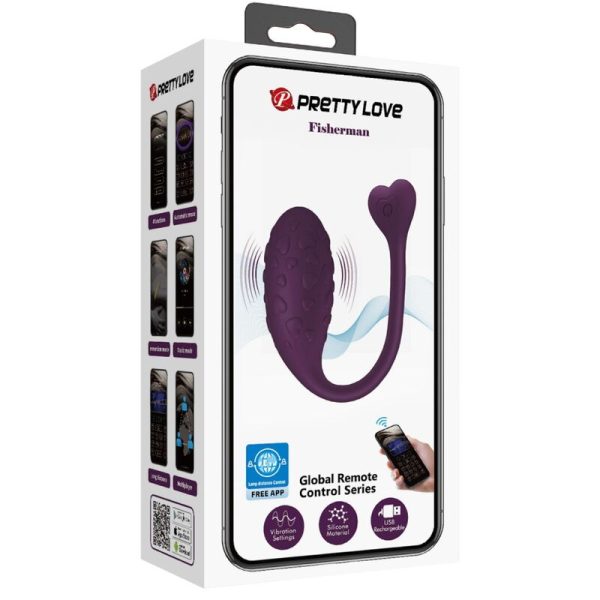 PRETTY LOVE - OVO VIBRATÓRIO FISHER CONTROLADO POR APLICATIVO LILA - Image 13