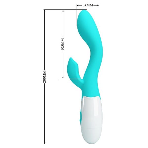 PRETTY LOVE - VIBRADOR BRILHANTE G-SPOT AQUA VERDE - Image 7