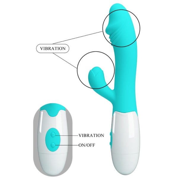 PRETTY LOVE - VIBRADOR SNAPPY G-SPOT AQUA VERDE - Image 7