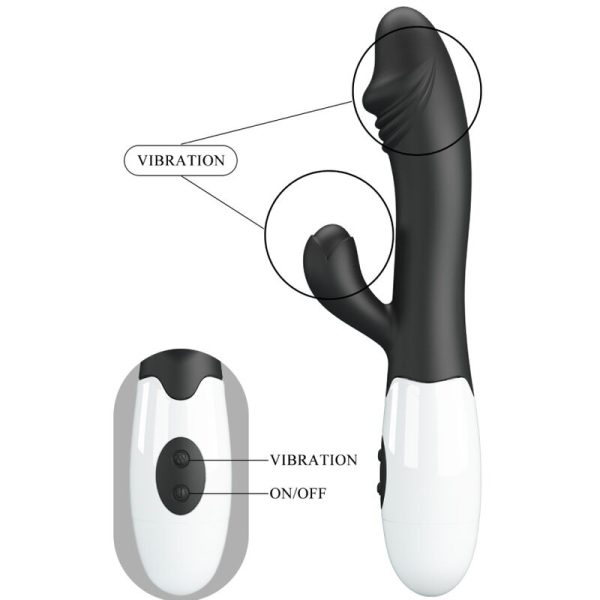 PRETTY LOVE - VIBRADOR SNAPPY G-SPOT PRETO - Image 8
