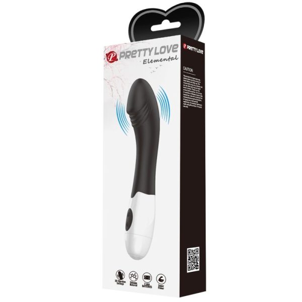 PRETTY LOVE - ELEMENTAL VIBRADOR G-SPOT 30 MODOS PRETO - Image 10