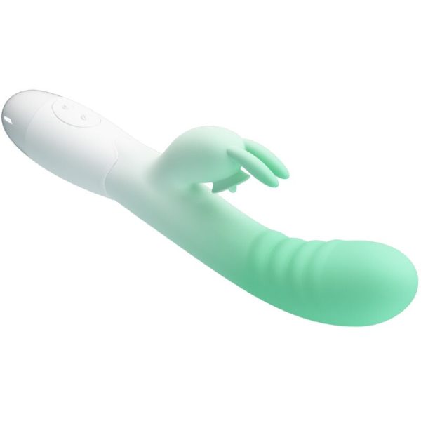 PRETTY LOVE - VIBRADOR CERBERUS RABBIT 30 VIBRAÃÃES VERDE - Image 3