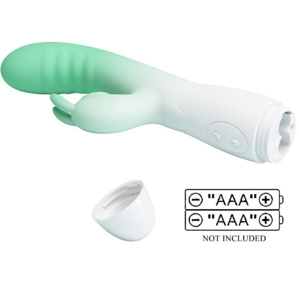 PRETTY LOVE - VIBRADOR CERBERUS RABBIT 30 VIBRAÃÃES VERDE - Image 8