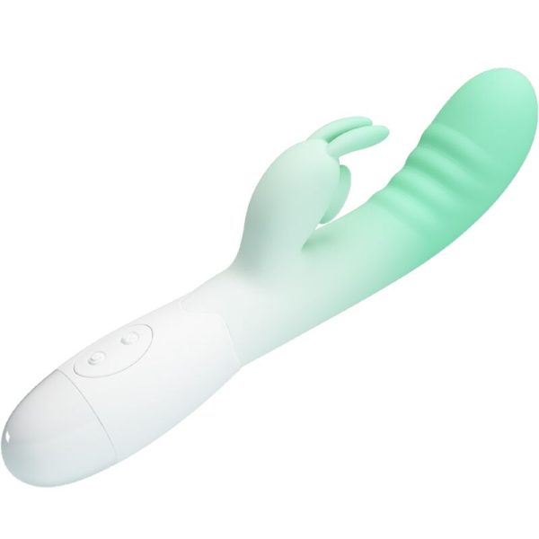 PRETTY LOVE - VIBRADOR CERBERUS RABBIT 30 VIBRAÃÃES VERDE - Image 4