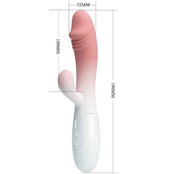 PRETTY LOVE - VIBRADOR SNAPPY RABBIT 30 VIBRAÃÃES ROSA - Image 4