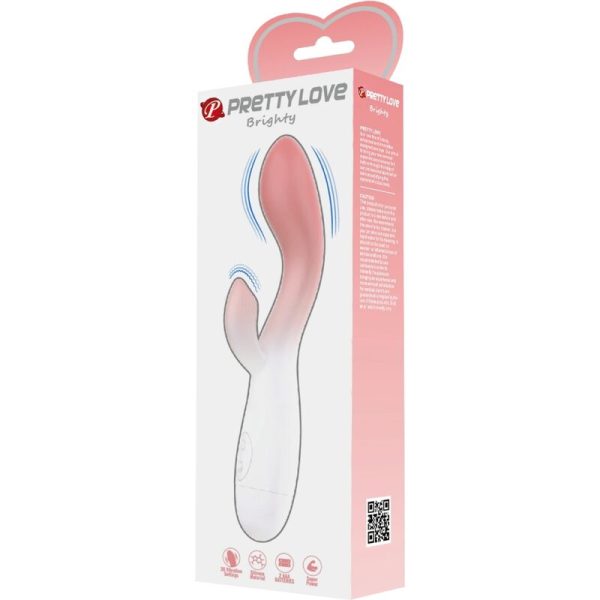 PRETTY LOVE - VIBRADOR BRILHANTE DO PONTO G + ESTIMULADOR DE CLITÃRIS 30 VIBRAÃÃES ROSA - Image 6