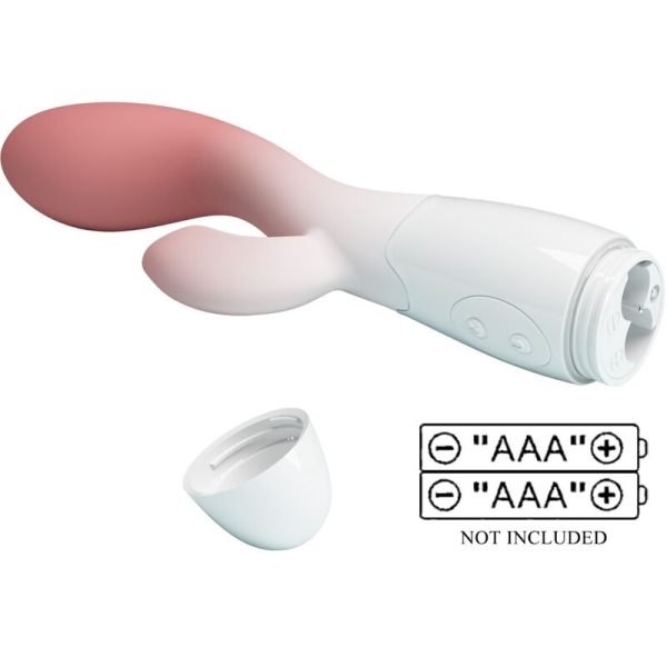 PRETTY LOVE - VIBRADOR BRILHANTE DO PONTO G + ESTIMULADOR DE CLITÃRIS 30 VIBRAÃÃES ROSA - Image 5