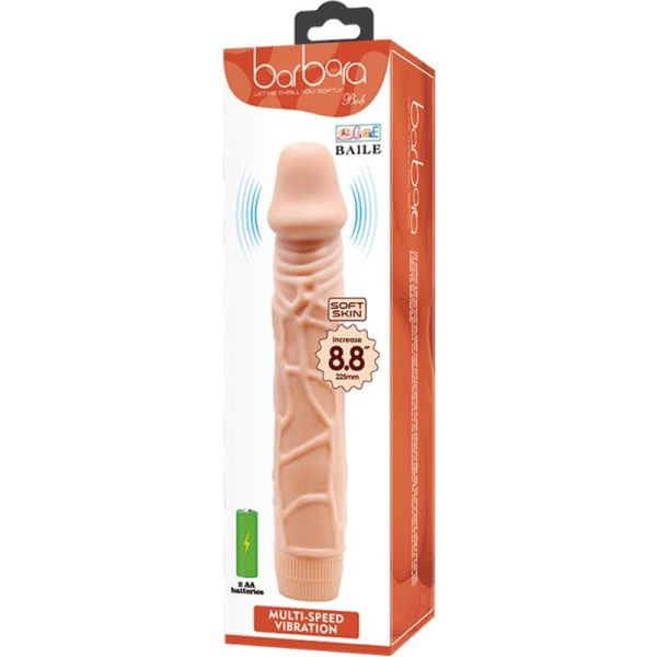 BAILE - BOB VIBRADOR REALISTA 22,5 CM CARNE - Image 6