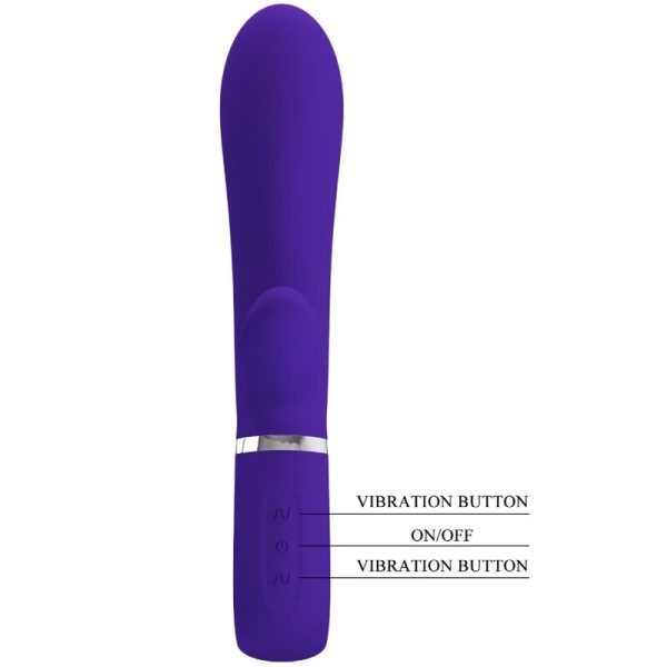 PRETTY LOVE - VIBRADOR MULTIFUNO G-SPOT THOMAS ROXO - Image 6