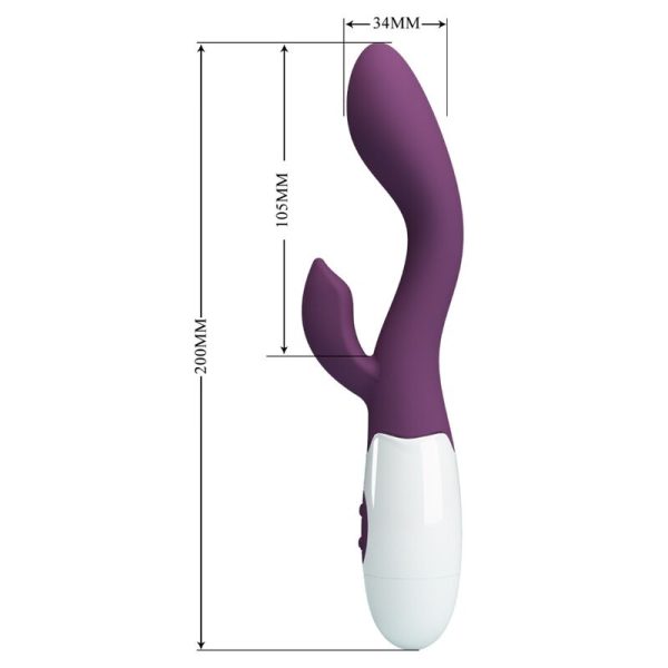 PRETTY LOVE - VIBRADOR G-SPOT BRILHANTE ROXO - Image 7
