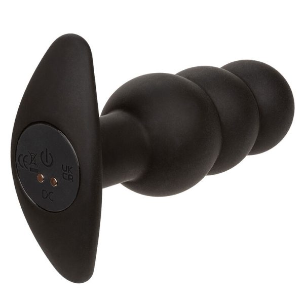 CALEXOTICS - ROCK BOTTOM PLUG ANAL COM ESFERAS 10 VIBRAÃÃES SILICONE PRETO - Image 4