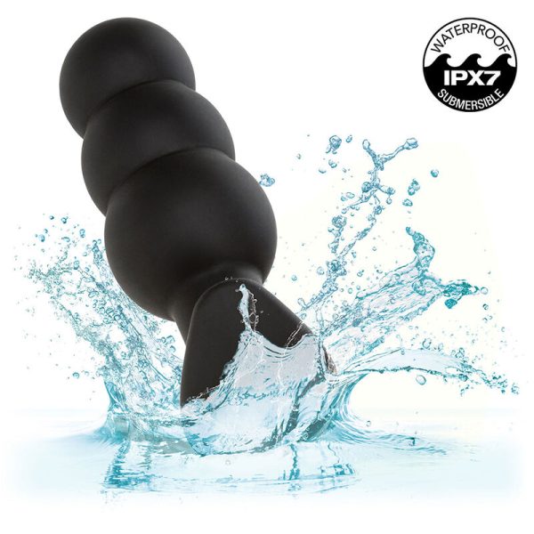 CALEXOTICS - ROCK BOTTOM PLUG ANAL COM ESFERAS 10 VIBRAÃÃES SILICONE PRETO - Image 9