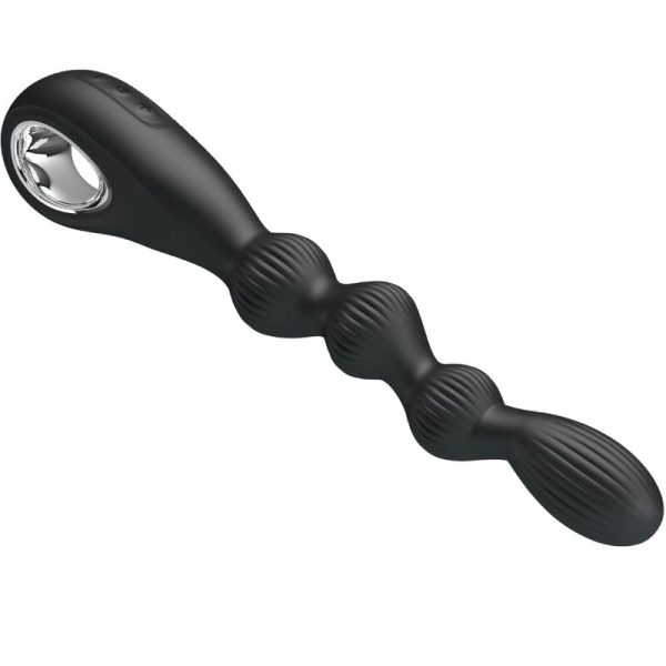 PRETTY LOVE - FEDERER VIBRADOR ANAL 12 VIBRAÃÃES PRETO - Image 3