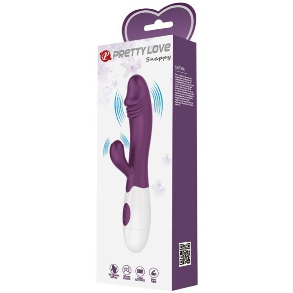 PRETTY LOVE - VIBRADOR SNAPPY G-SPOT ROXO - Image 10