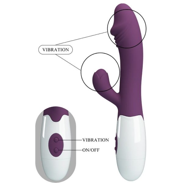 PRETTY LOVE - VIBRADOR SNAPPY G-SPOT ROXO - Image 9