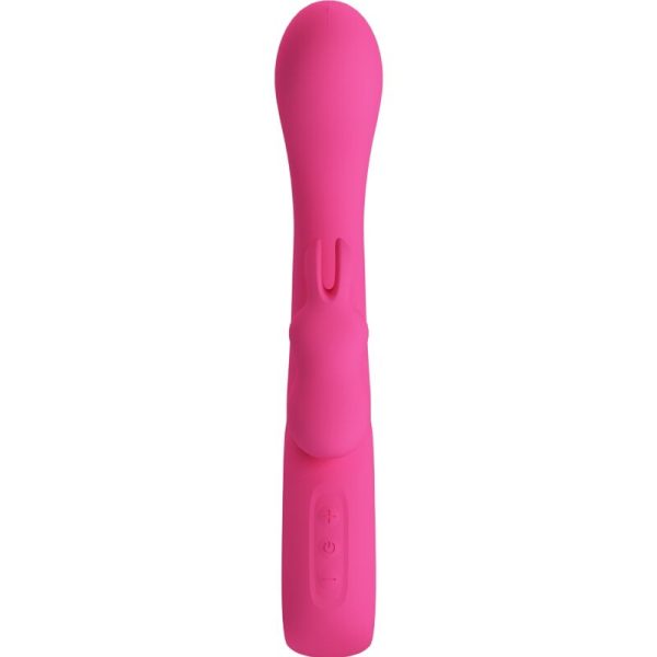 PRETTY LOVE - NOVAK RABBIT VIBRADOR 12 VIBRAÃÃES ROSA - Image 2
