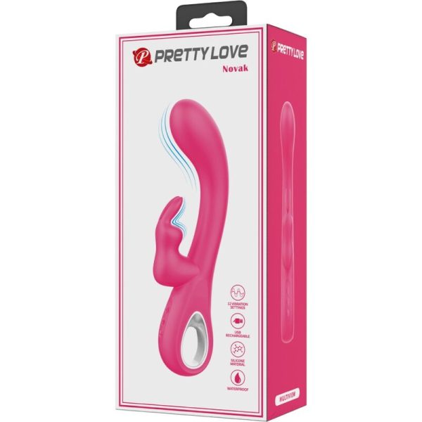 PRETTY LOVE - NOVAK RABBIT VIBRADOR 12 VIBRAÃÃES ROSA - Image 10