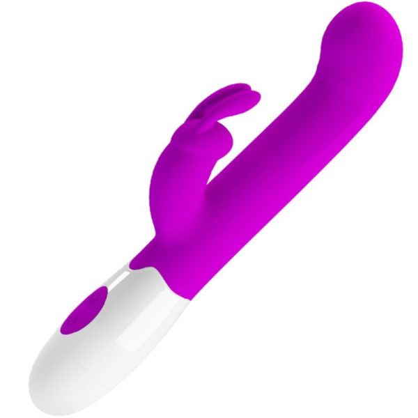 PRETTY LOVE - CENTAUR VIBRATOR RABBIT 30 MODOS DE VIBRAÃÃO ROXO