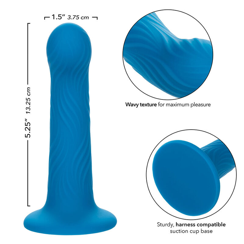 CALEXOTICS - WAVE RIDER RIPPLE PLUG ANAL AZUL - Image 7