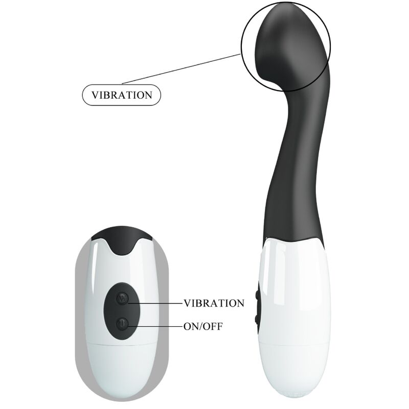 PRETTY LOVE - CHARLES VIBRADOR G-SPOT 30 MODOS PRETO - Image 8