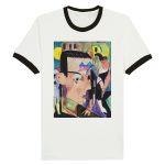 German Expressionism T-Shirt: Featuring Kirchner's Self-Portrait Unisex Ringer T-shirt