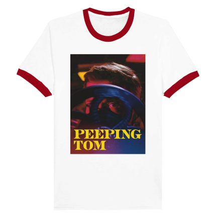 Peeping Tom 1960 Movie Poster Unisex Ringer T-shirt