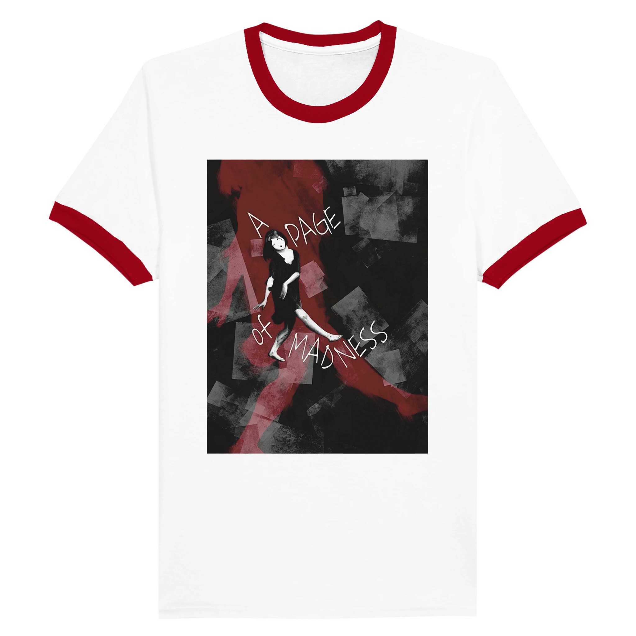 A Page of Madness Movie Poster Unisex Ringer T-shirt