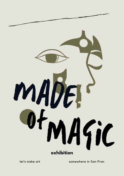 MADE! of MAGIC Exhibition Poster: