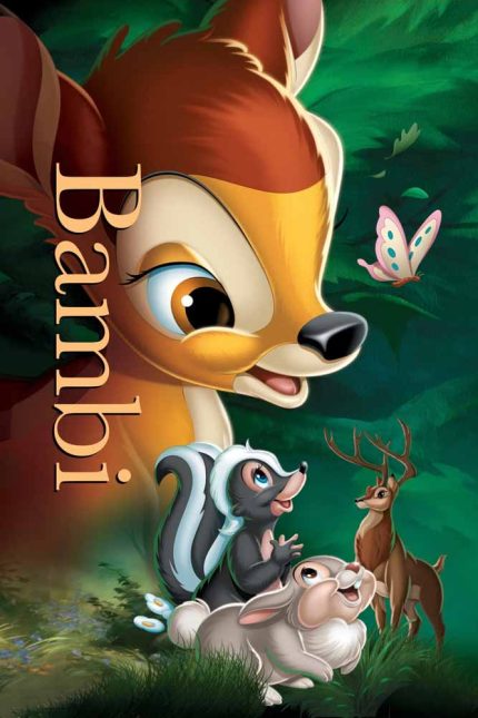 Bambi 1942 Movie Poster Wall Art
