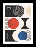 Bauhaus Exhibition Wooden Framed Poster Wall Art