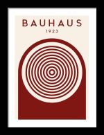 Bauhaus Exhibition Wooden Framed Poster Wall Art