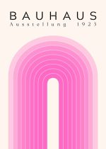 Bauhaus Exhibition Wall Art Poster Aluminum Print