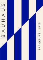 Bauhaus Exhibition Wall Art Poster Aluminum Print