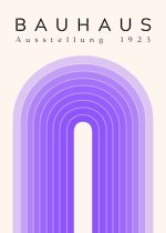 Bauhaus Exhibition Wall Art Poster Aluminum Print